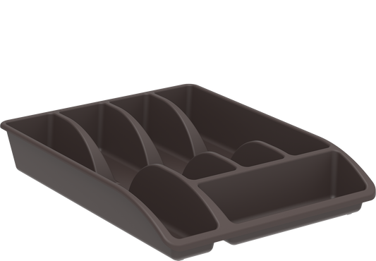 5 Compartment Cutlery Tray - Cosmoplast Qatar