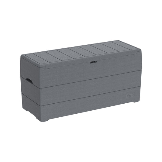 Cedargrain 270L Deck Storage Box - Cosmoplast Qatar