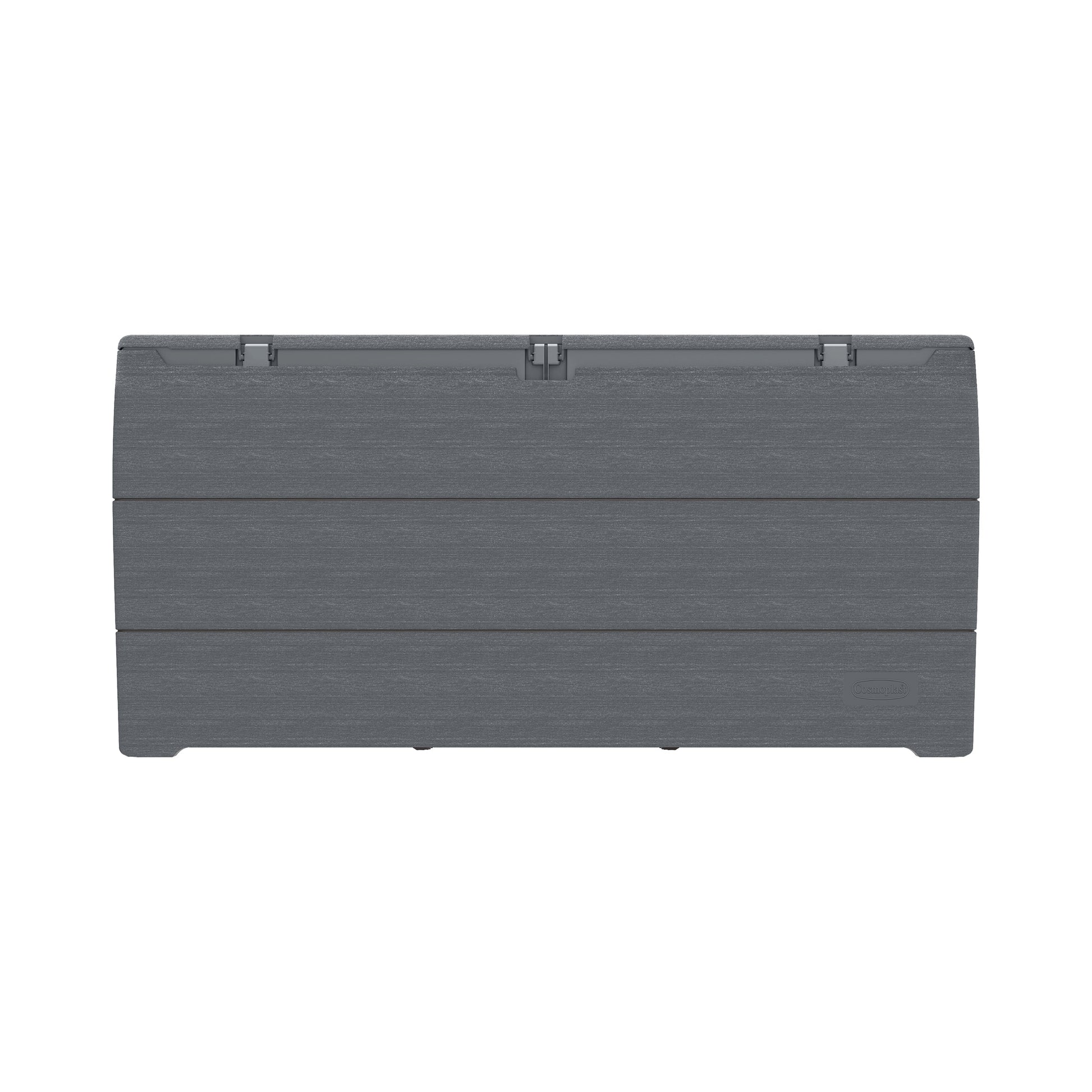 Cedargrain 270L Deck Storage Box - Cosmoplast Qatar