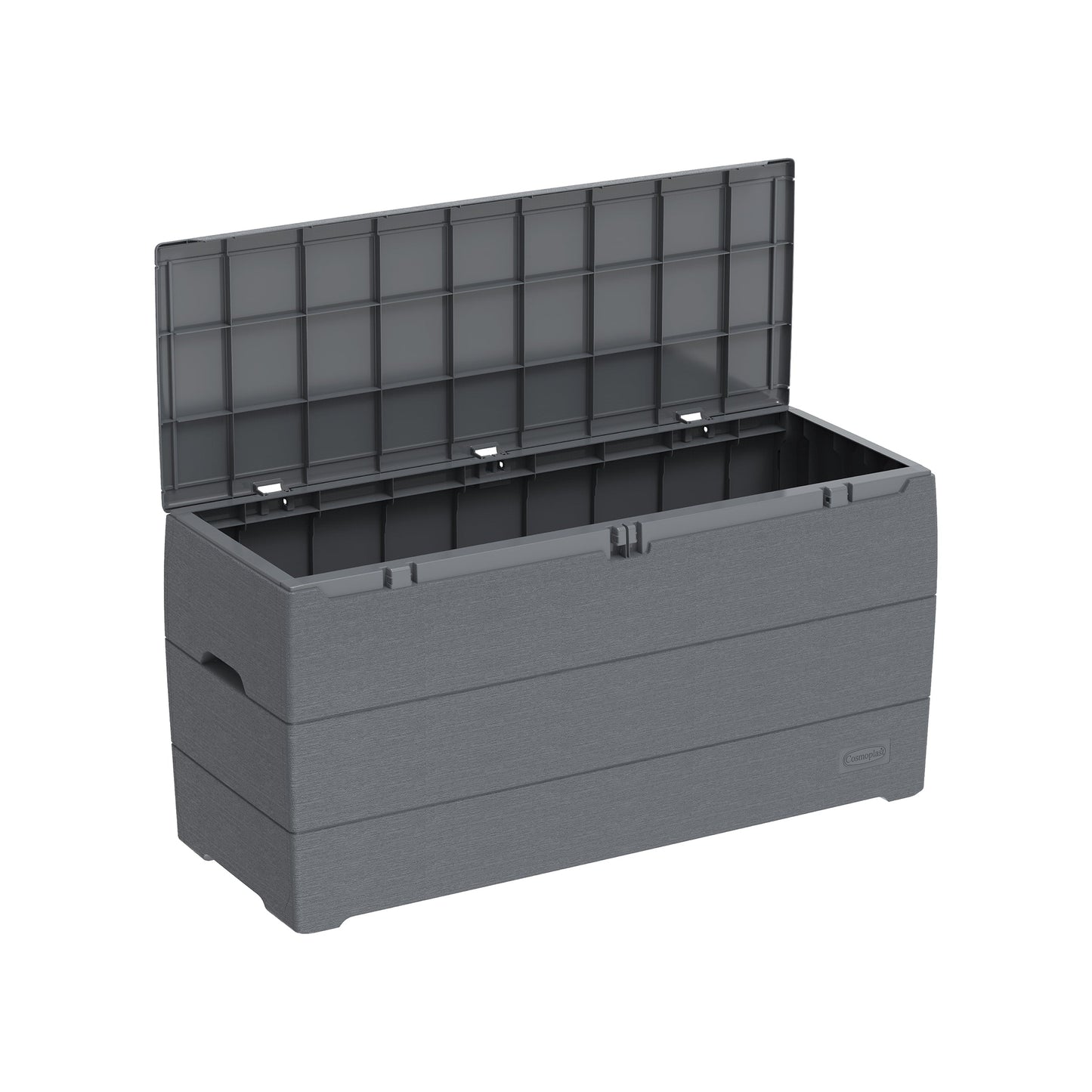 Cedargrain 270L Deck Storage Box - Cosmoplast Qatar