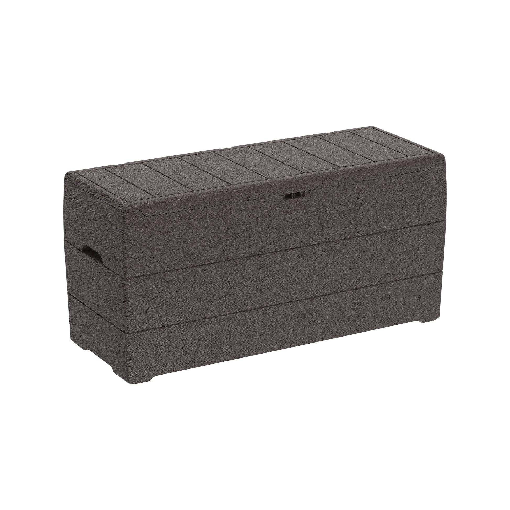Cedargrain 270L Deck Storage Box - Cosmoplast Qatar