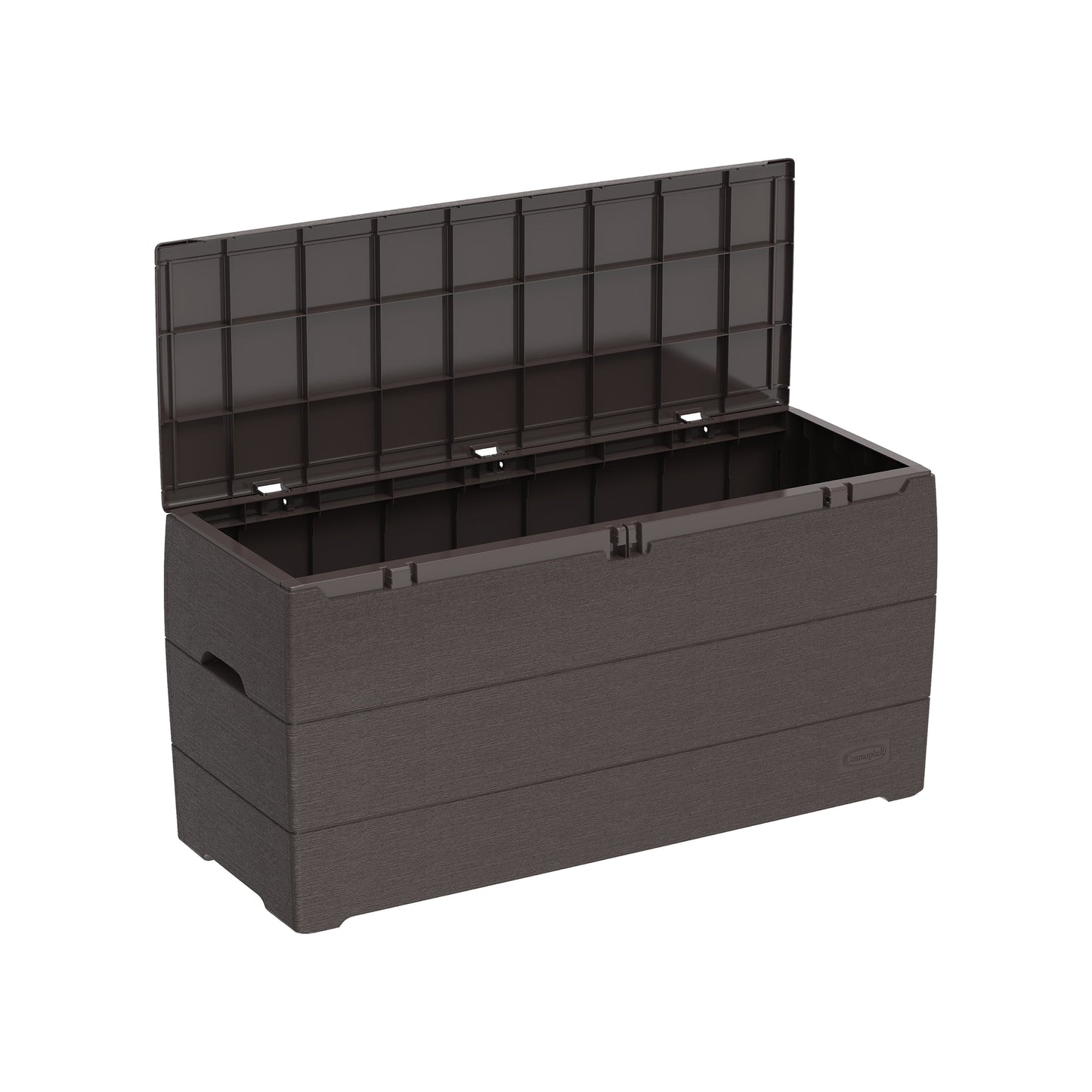 Cedargrain 270L Deck Storage Box - Cosmoplast Qatar