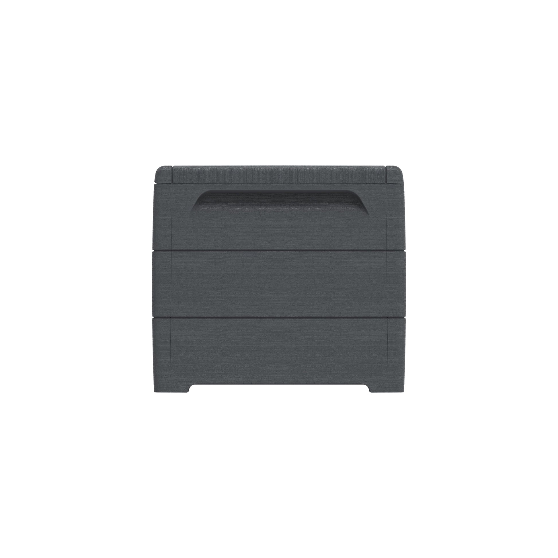 Cedargrain 416L Deck Storage Box - Cosmoplast Qatar