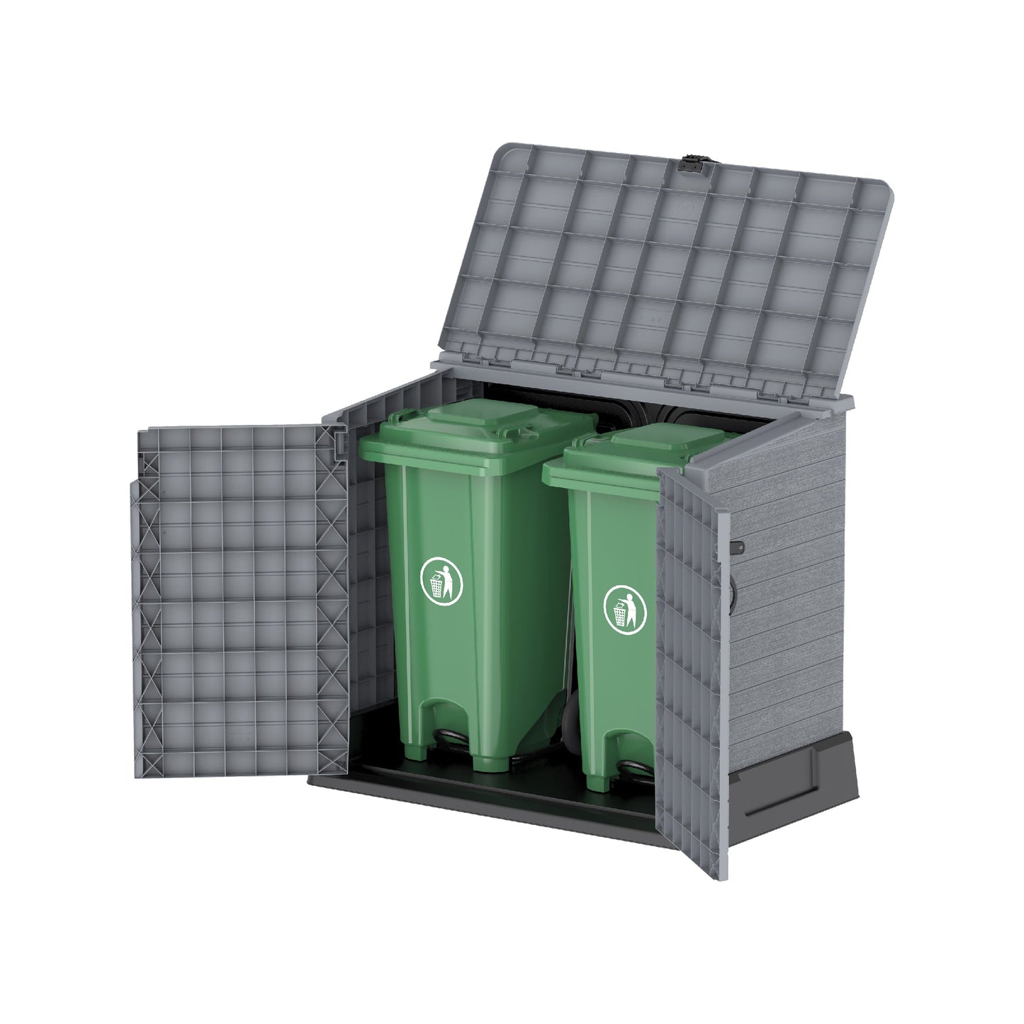 Cedargrain 850L Small Storage Shed - Cosmoplast Qatar