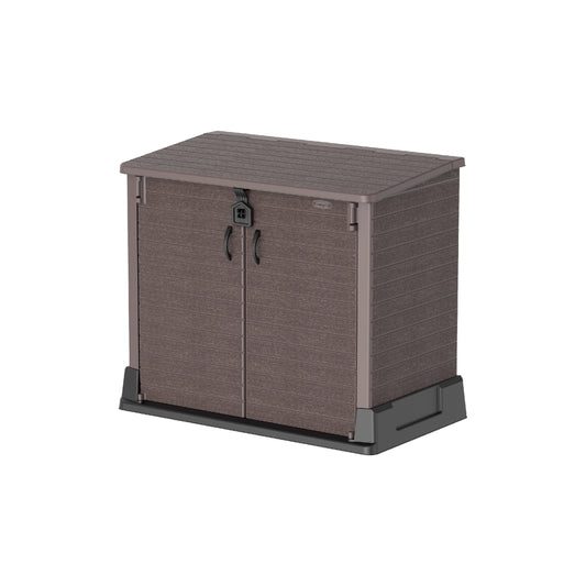 Cedargrain 850L Small Storage Shed - Cosmoplast Qatar