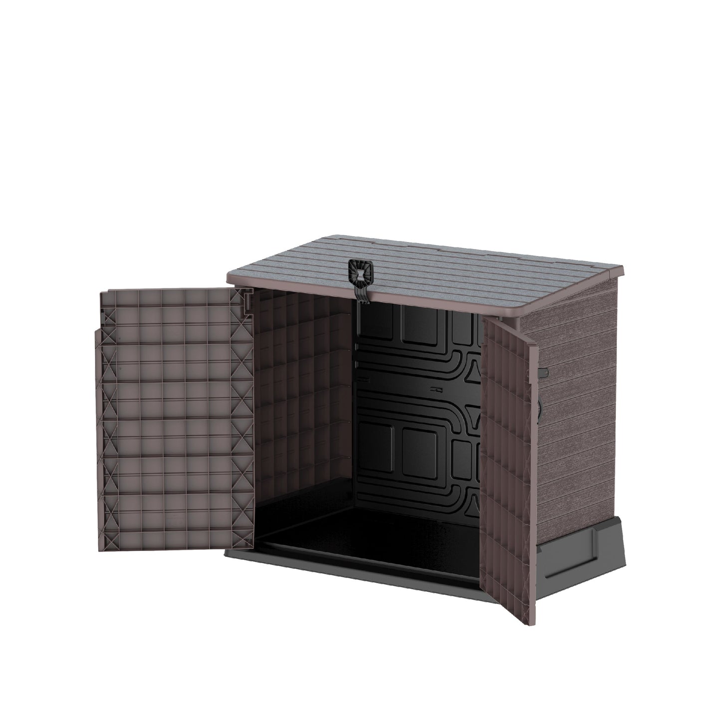Cedargrain 850L Small Storage Shed - Cosmoplast Qatar