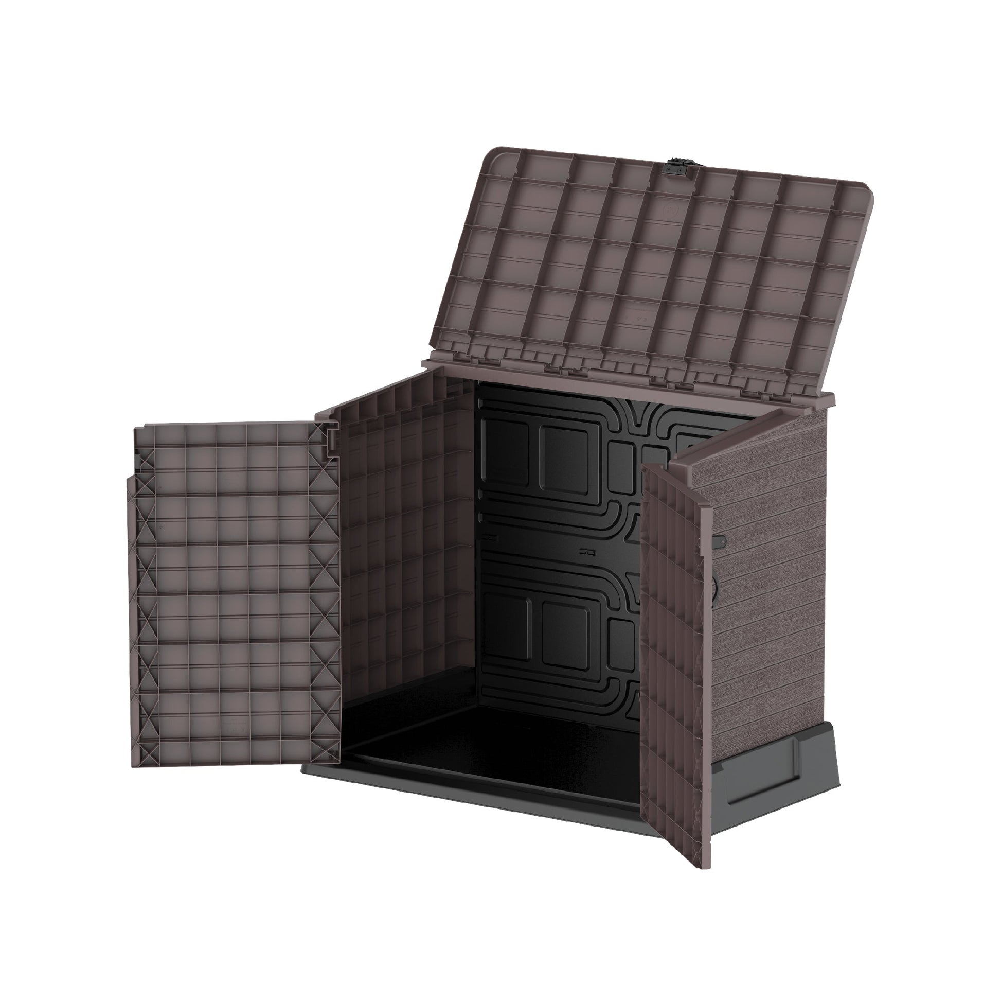 Cedargrain 850L Small Storage Shed - Cosmoplast Qatar
