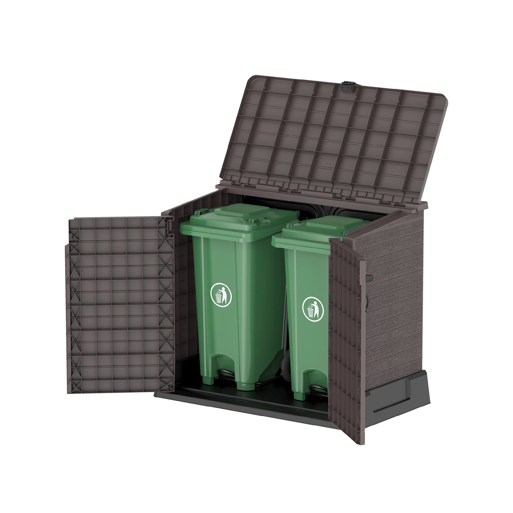 Cedargrain 850L Small Storage Shed - Cosmoplast Qatar