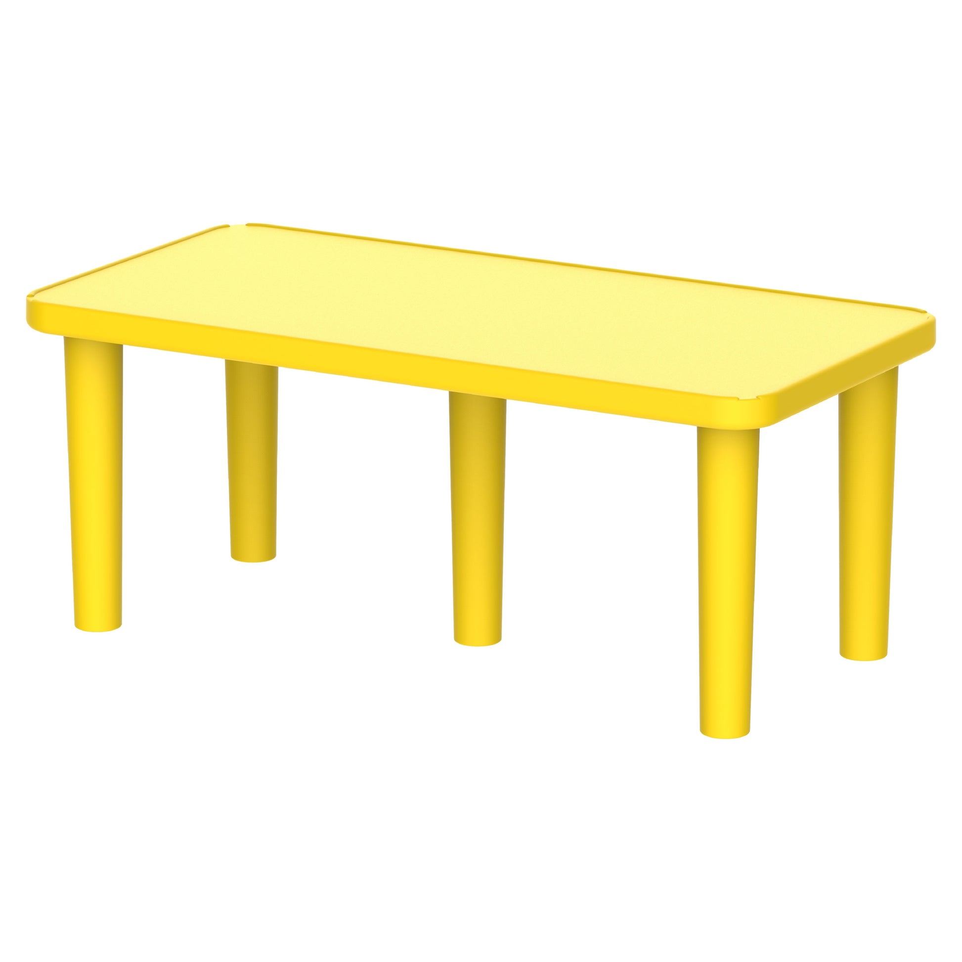 6-seater Rectangle Kindergarten Table - Cosmoplast Qatar
