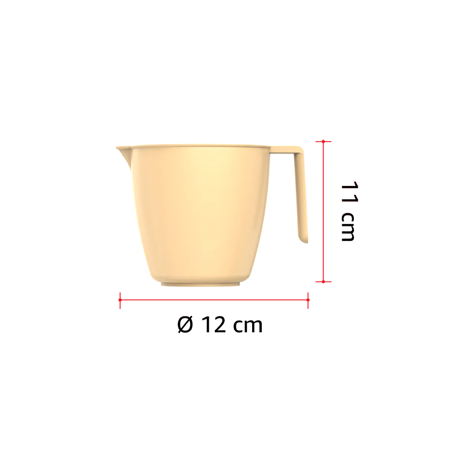 800 ml Plastic Mug - Cosmoplast Qatar