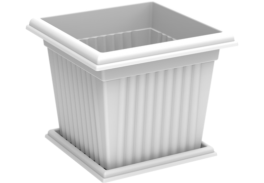 10L Square Planter with Tray - Cosmoplast Qatar