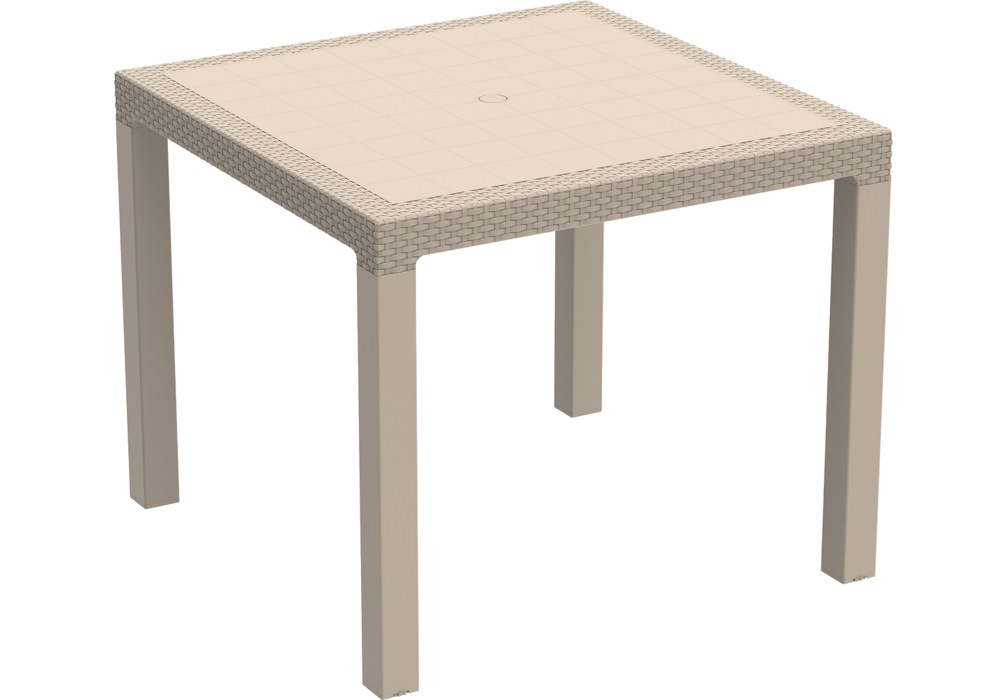 Cedarattan 4-seater Outdoor Dining Table - Cosmoplast Qatar