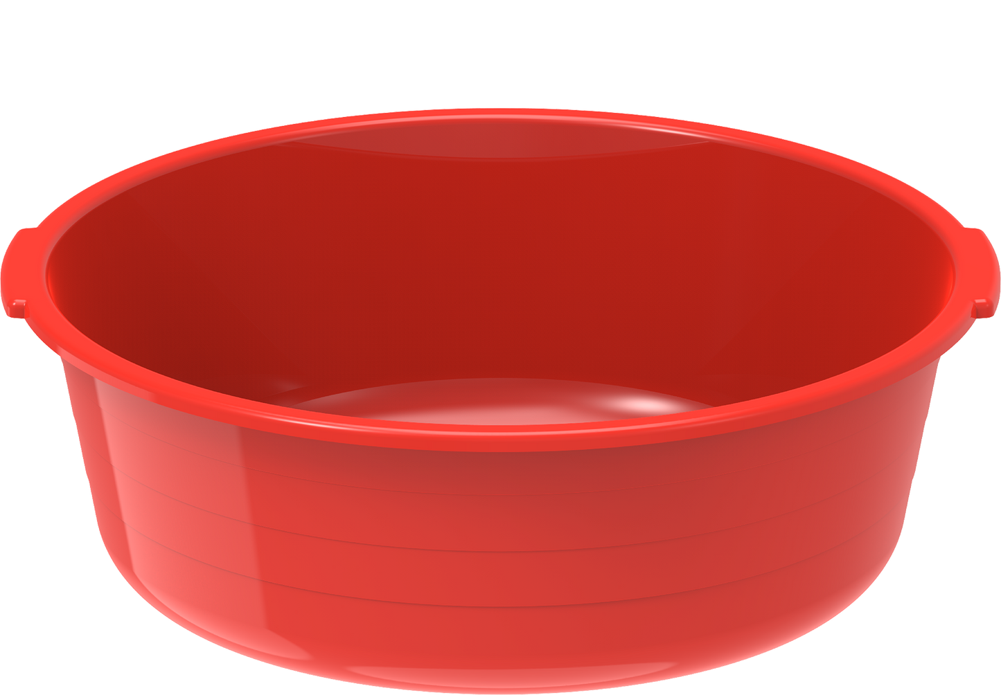 10" Round Plastic Basin Tub 3.5L - Cosmoplast Qatar