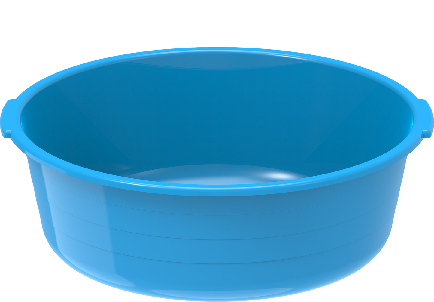 10" Round Plastic Basin Tub 3.5L - Cosmoplast Qatar