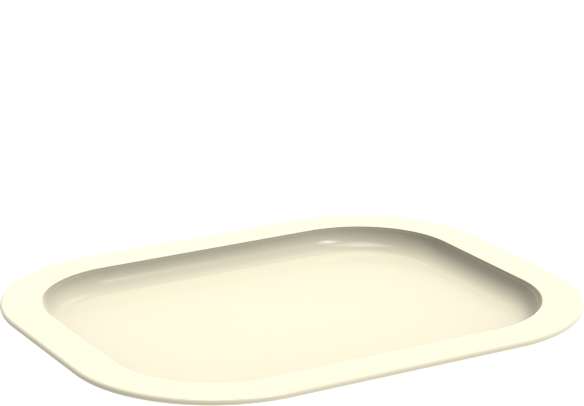 Serving Plastic Tray - Large - Cosmoplast Qatar