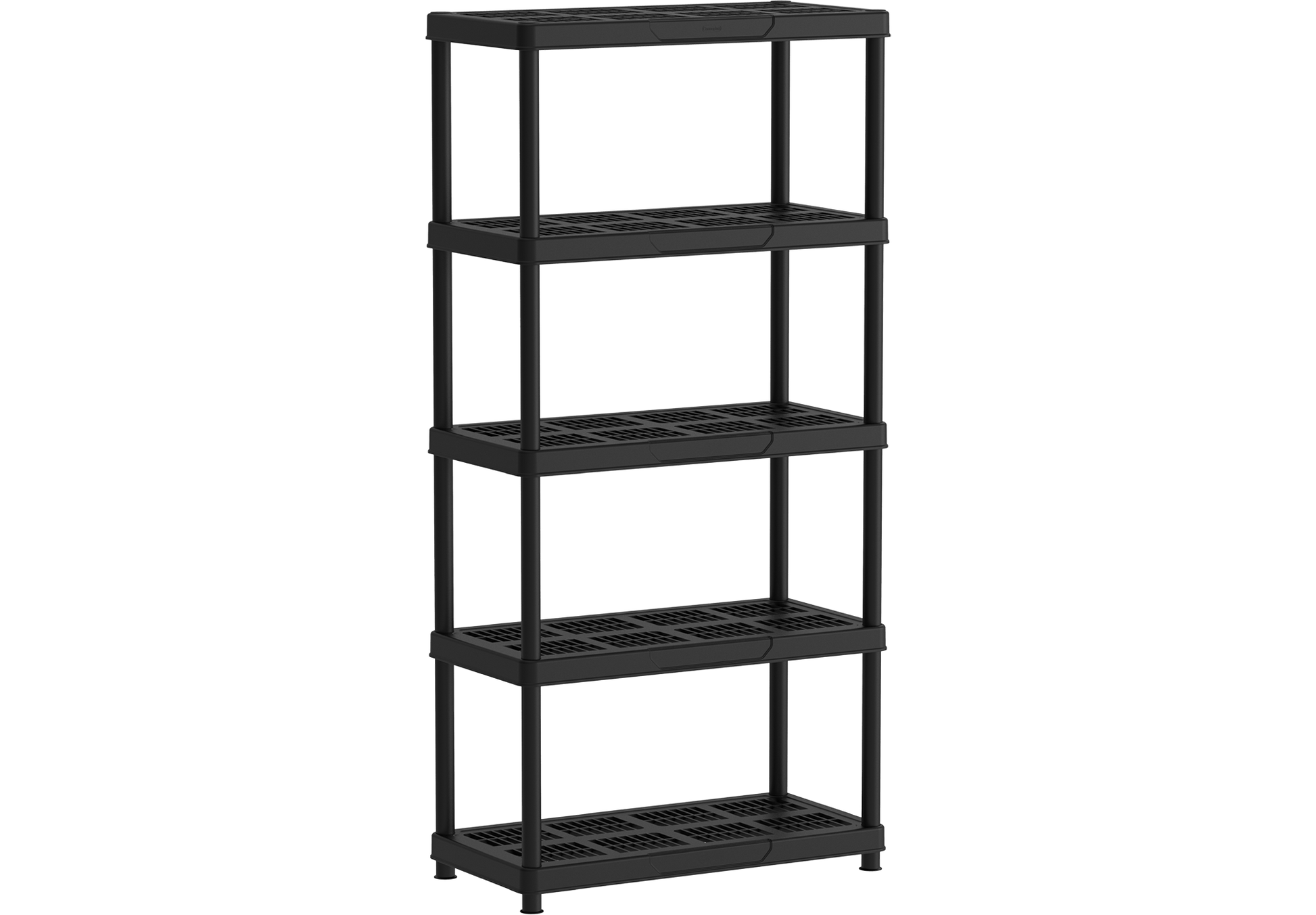 5 Tiers Shelving Storage Rack - Cosmoplast Qatar