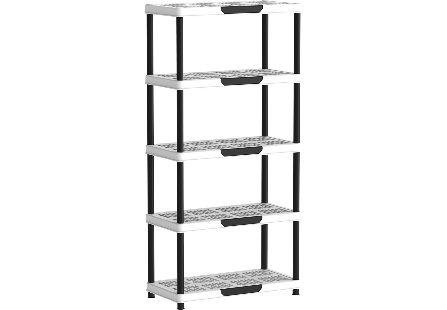 5 Tiers Shelving Storage Rack - Cosmoplast Qatar