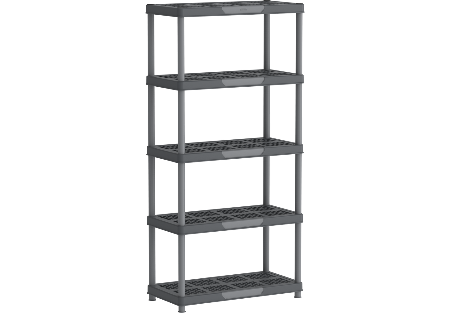 5 Tiers Shelving Storage Rack - Cosmoplast Qatar