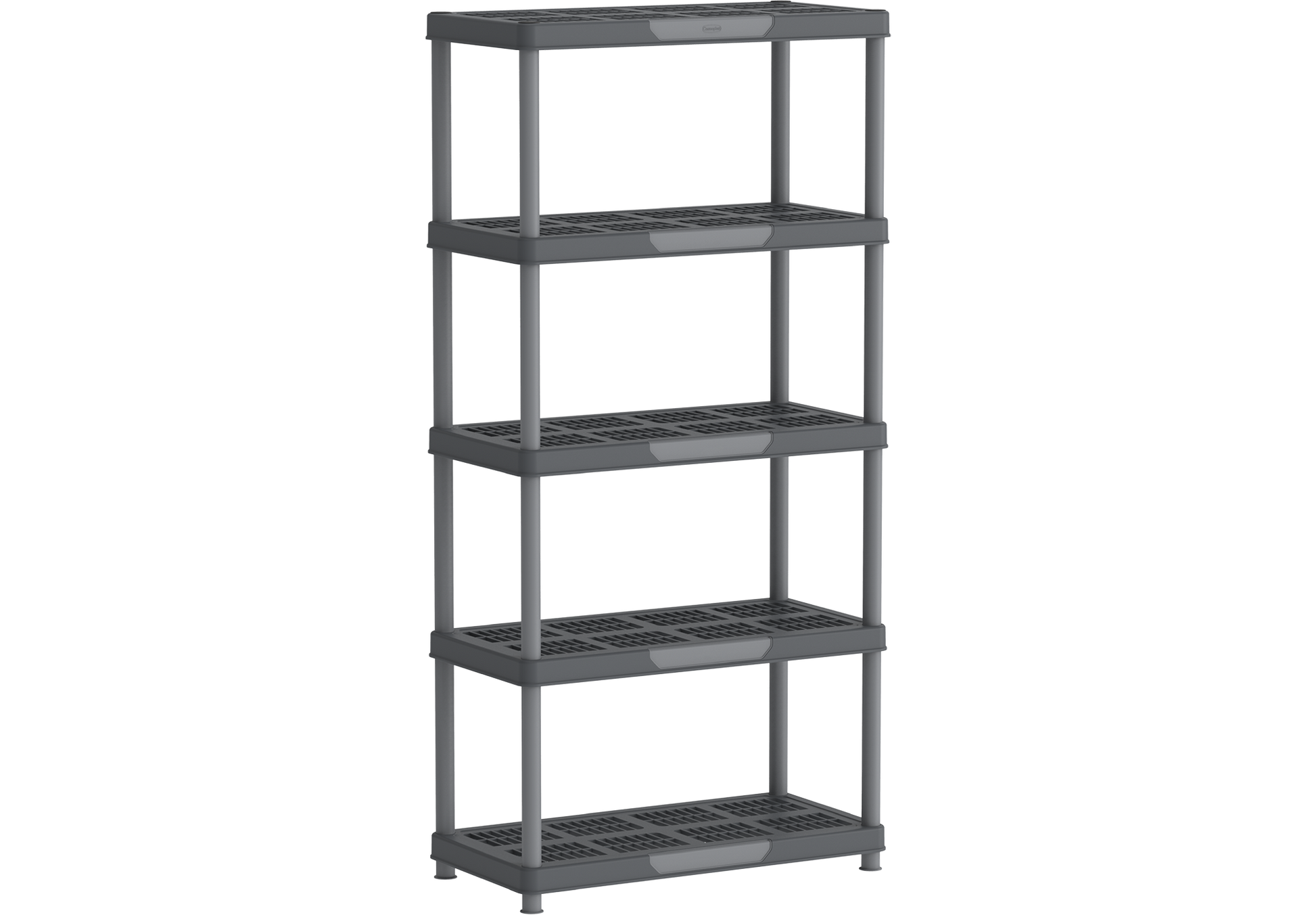5 Tiers Shelving Storage Rack - Cosmoplast Qatar
