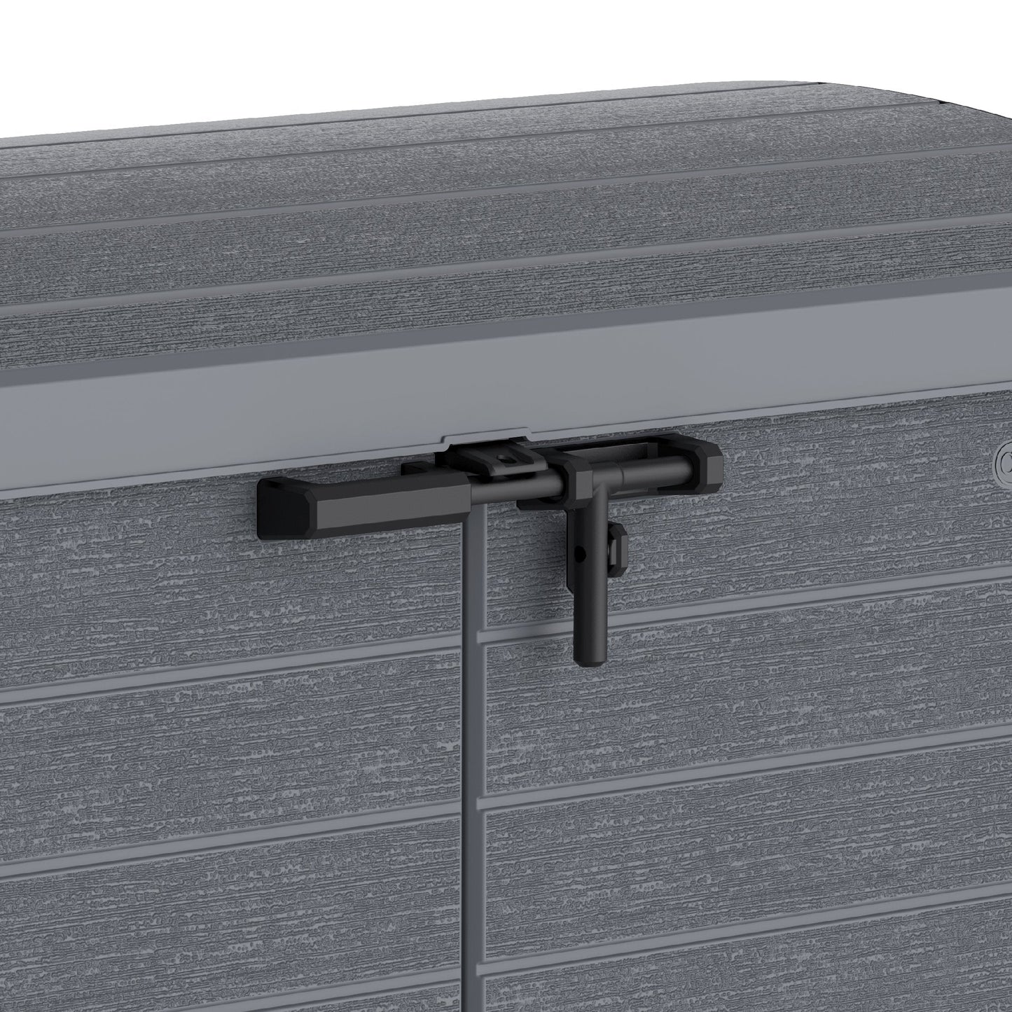 Cedargrain 1200L Small Storage Shed with Arc Lid - Cosmoplast Qatar