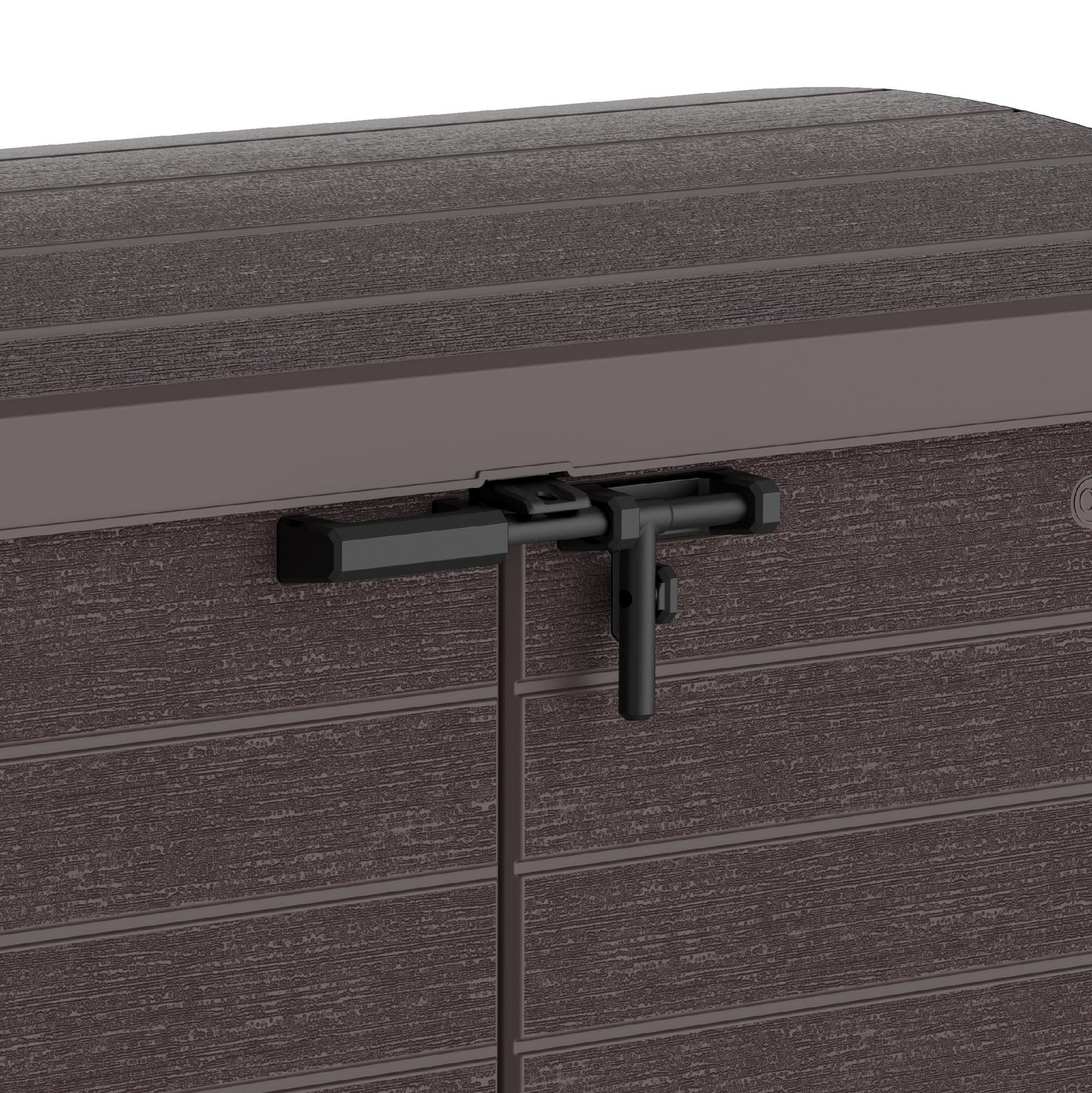 Cedargrain 1200L Small Storage Shed with Arc Lid - Cosmoplast Qatar