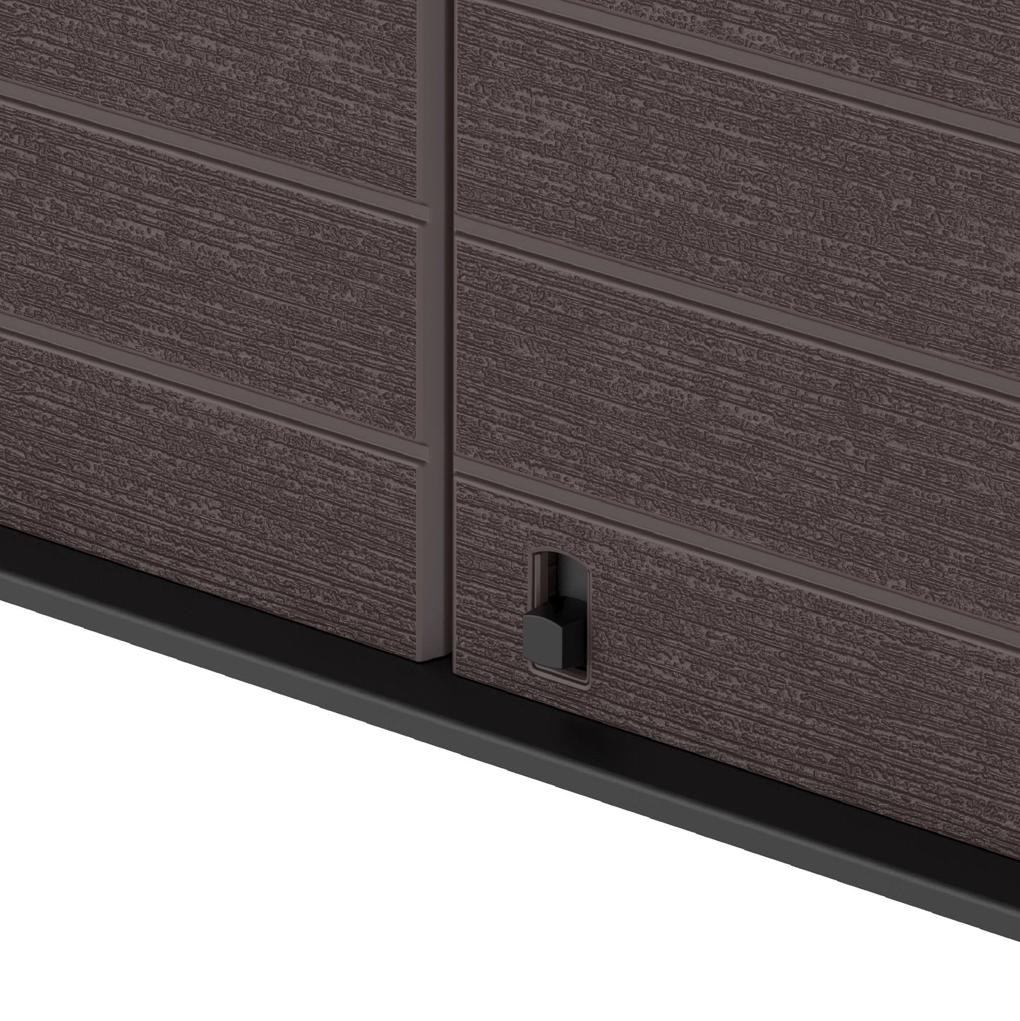 Cedargrain 1200L Small Storage Shed with Flat Lid - Cosmoplast Qatar