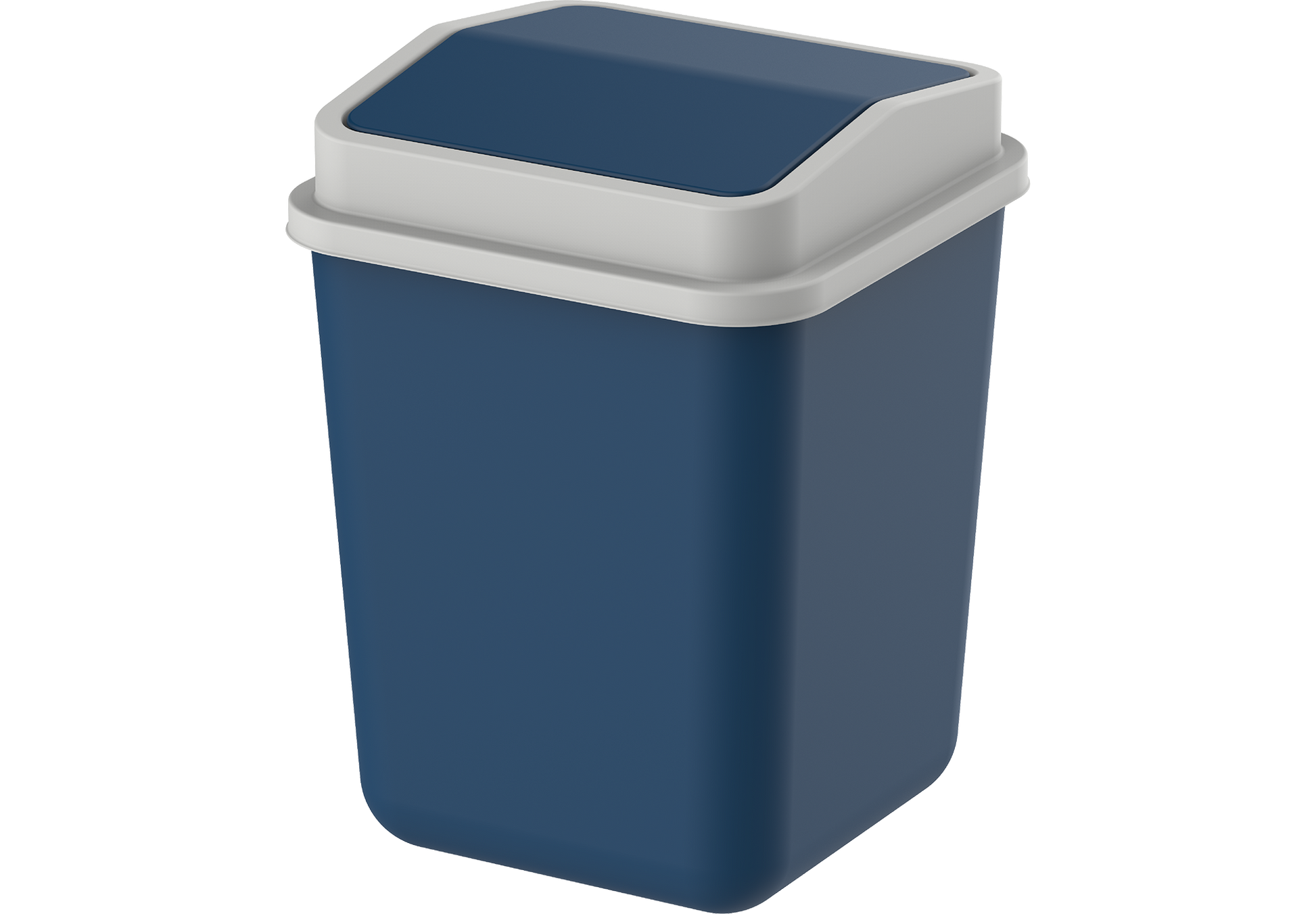 15L Swivel Waste Bin with Swing Lid - Cosmoplast Qatar