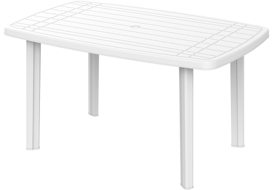 Long Rectangular Garden Table - Cosmoplast Qatar