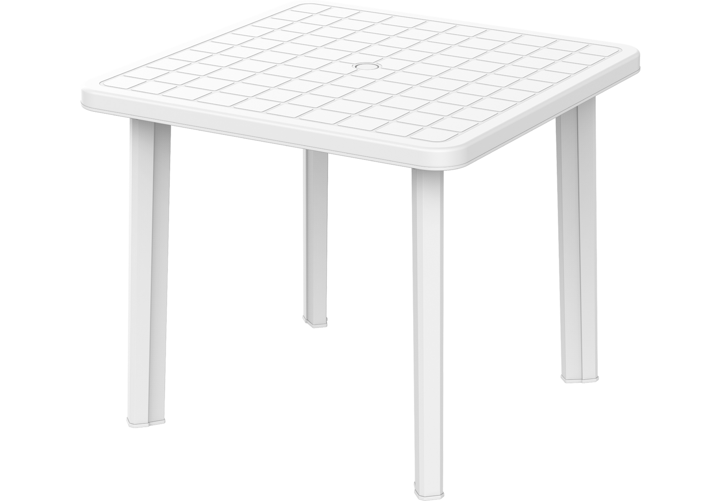 Square Garden Table 85 cm - Cosmoplast Qatar