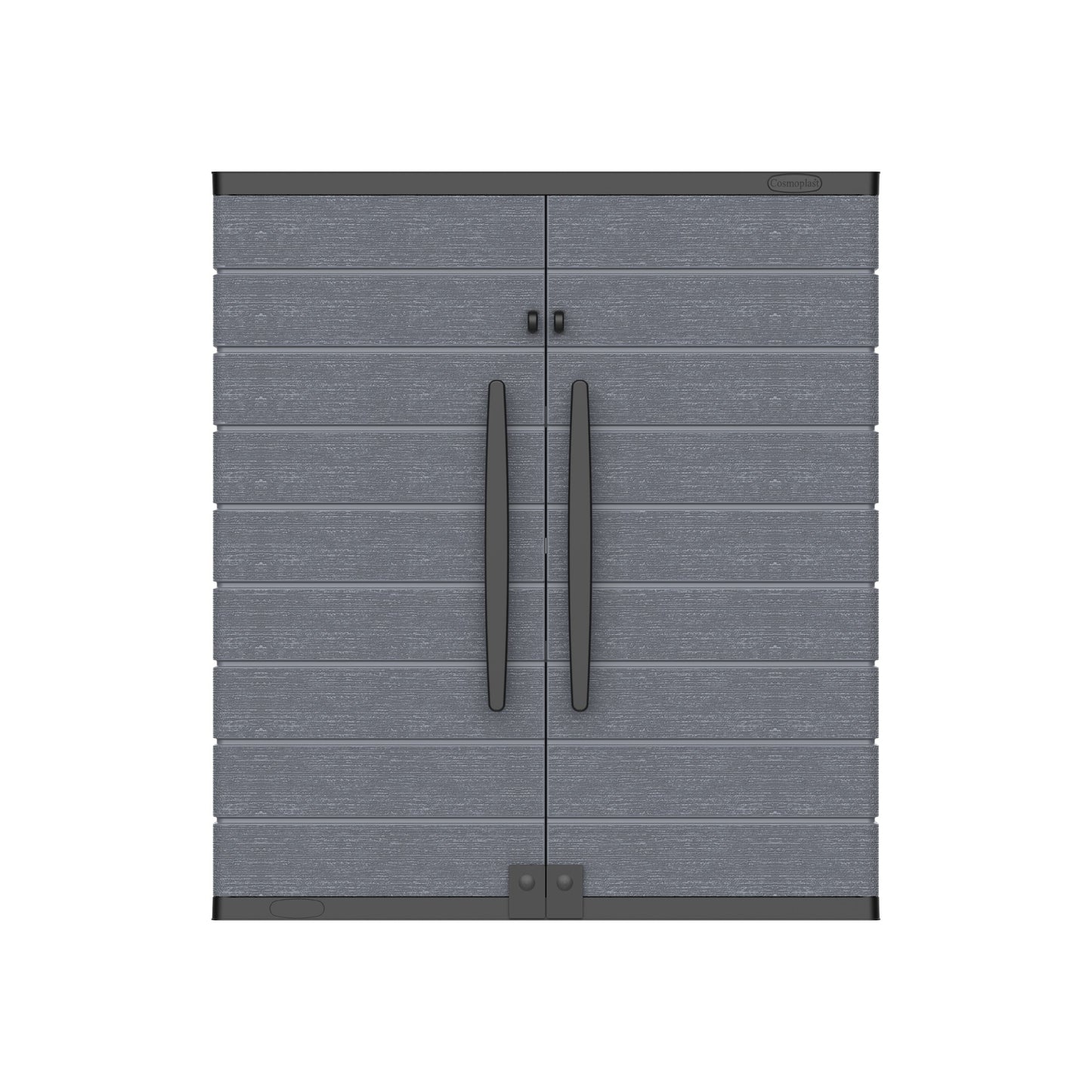Cedargrain Vertical Storage Short Cabinet - Cosmoplast Qatar
