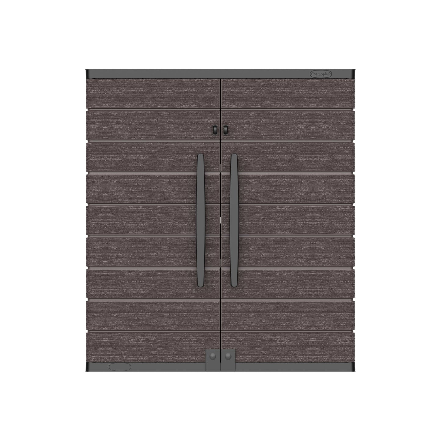 Cedargrain Vertical Storage Short Cabinet - Cosmoplast Qatar