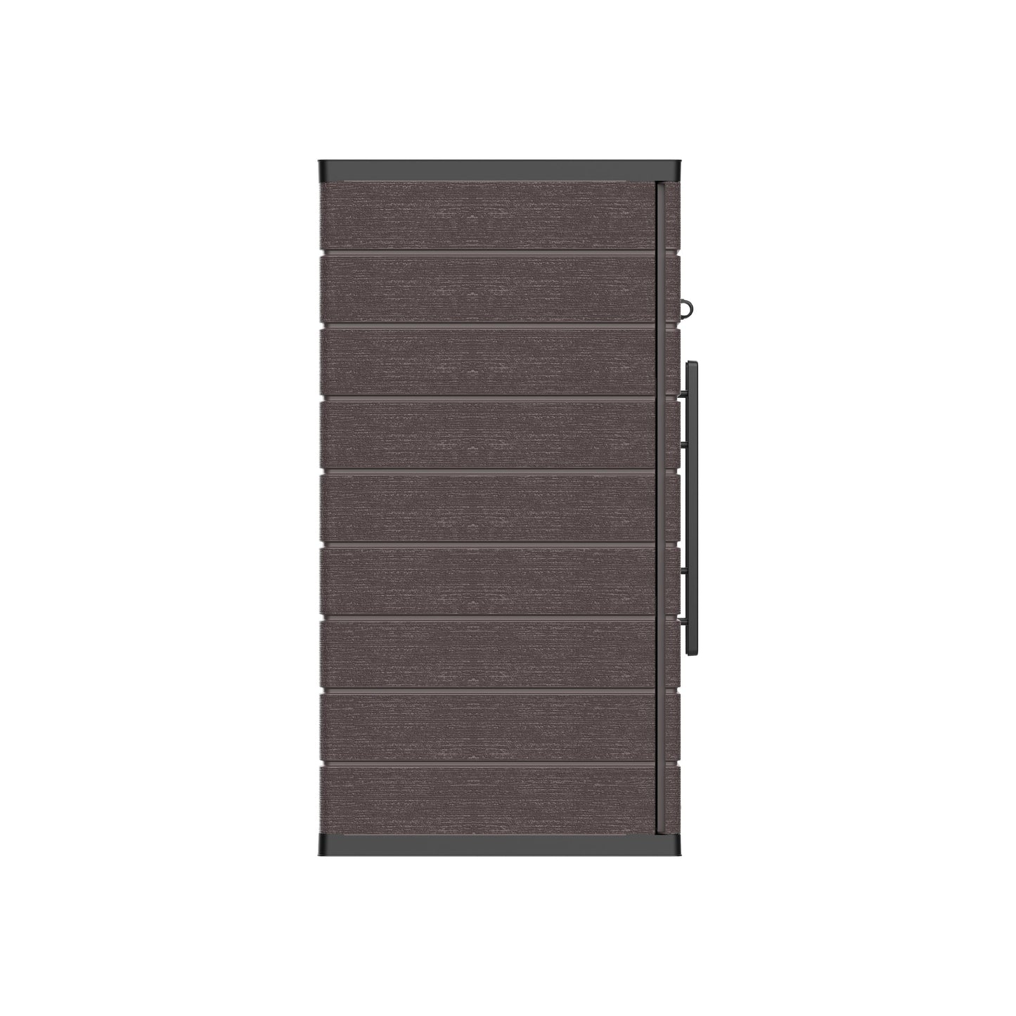 Cedargrain Vertical Storage Short Cabinet - Cosmoplast Qatar