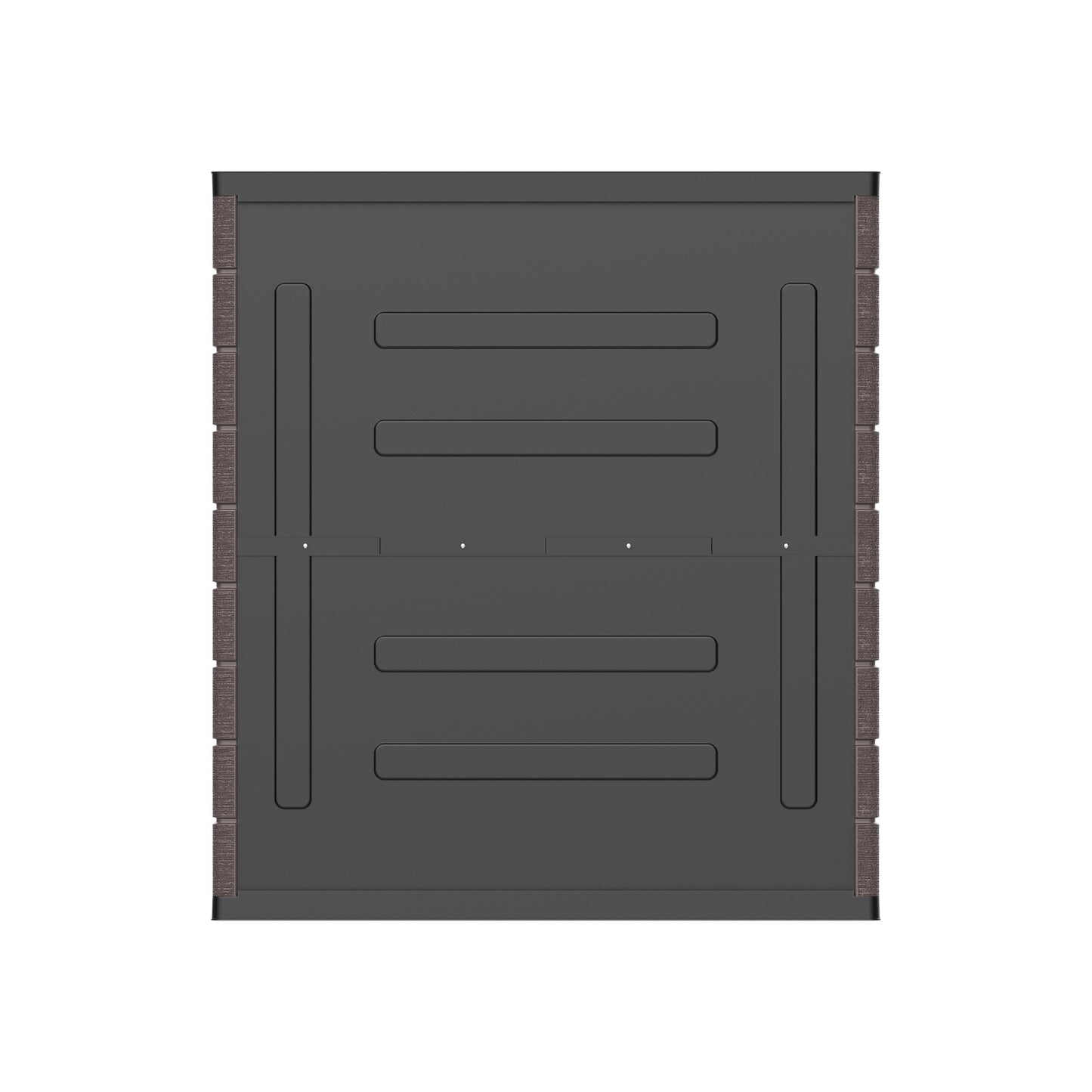 Cedargrain Vertical Storage Short Cabinet - Cosmoplast Qatar