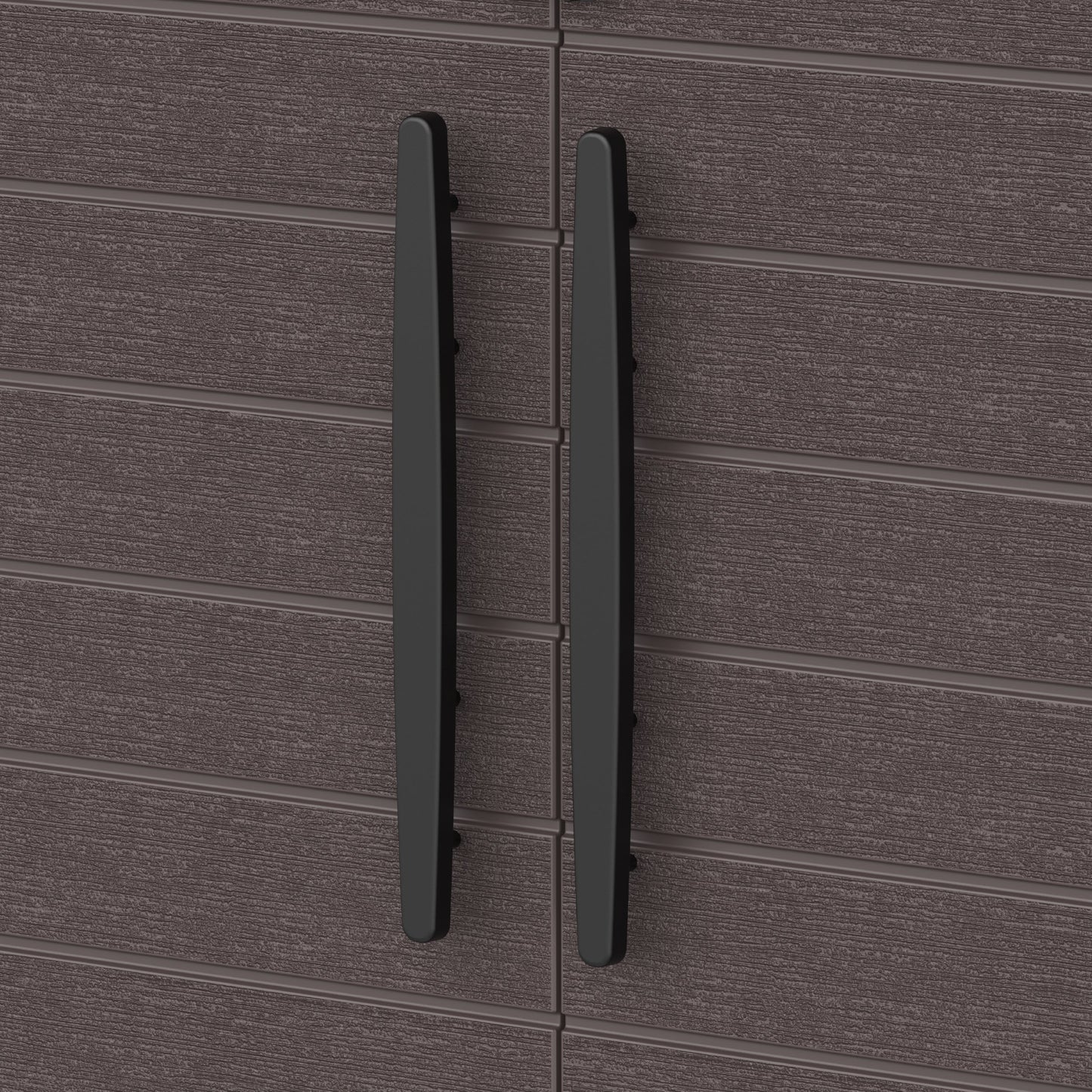 Cedargrain Vertical Storage Short Cabinet - Cosmoplast Qatar