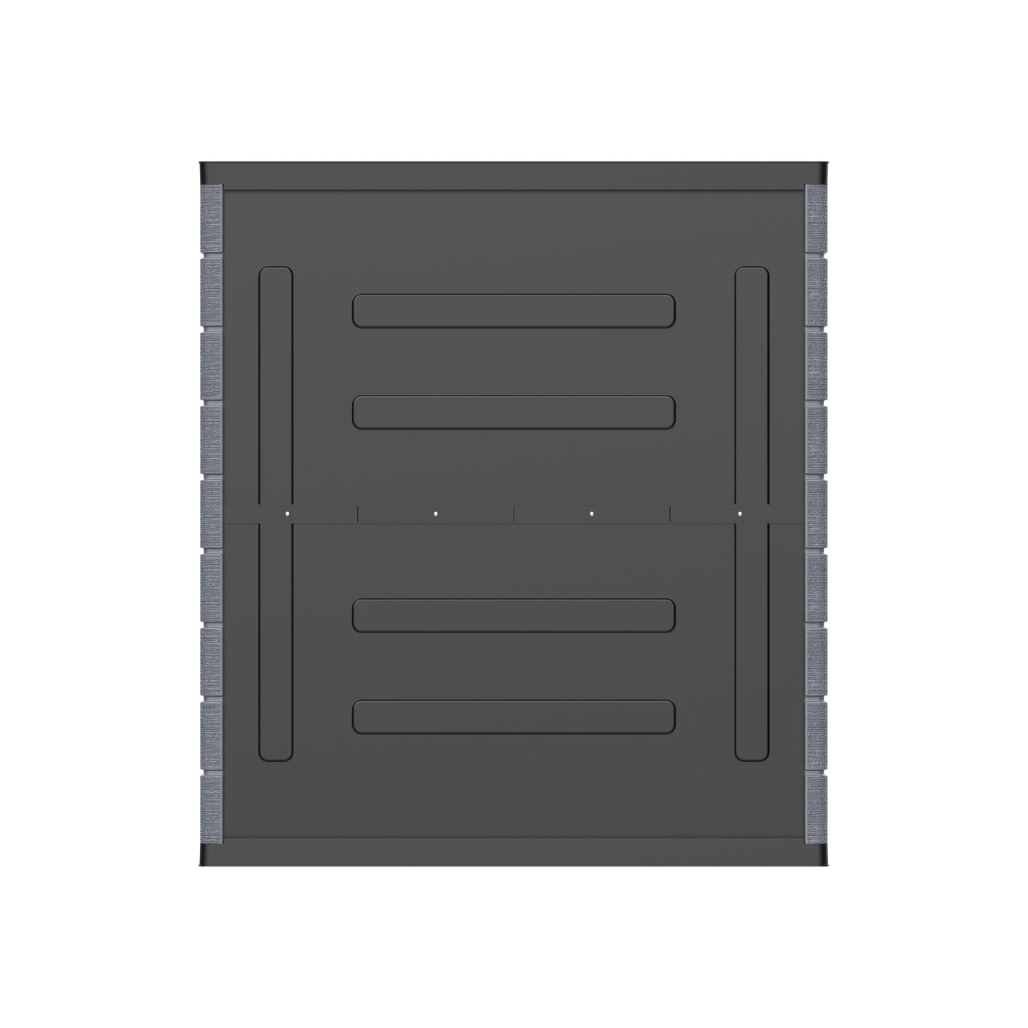 Cedargrain Vertical Storage Short Cabinet - Cosmoplast Qatar