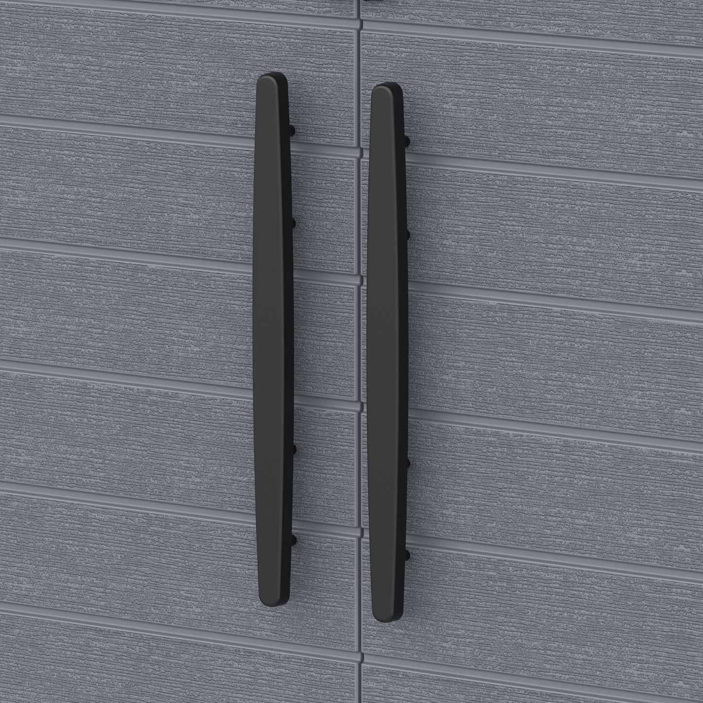 Cedargrain Vertical Storage Short Cabinet - Cosmoplast Qatar