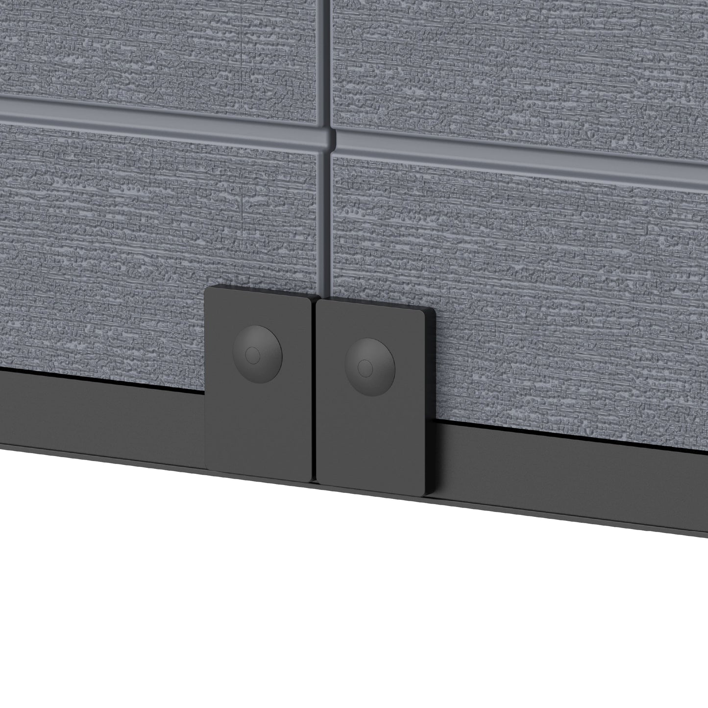 Cedargrain Vertical Storage Short Cabinet - Cosmoplast Qatar