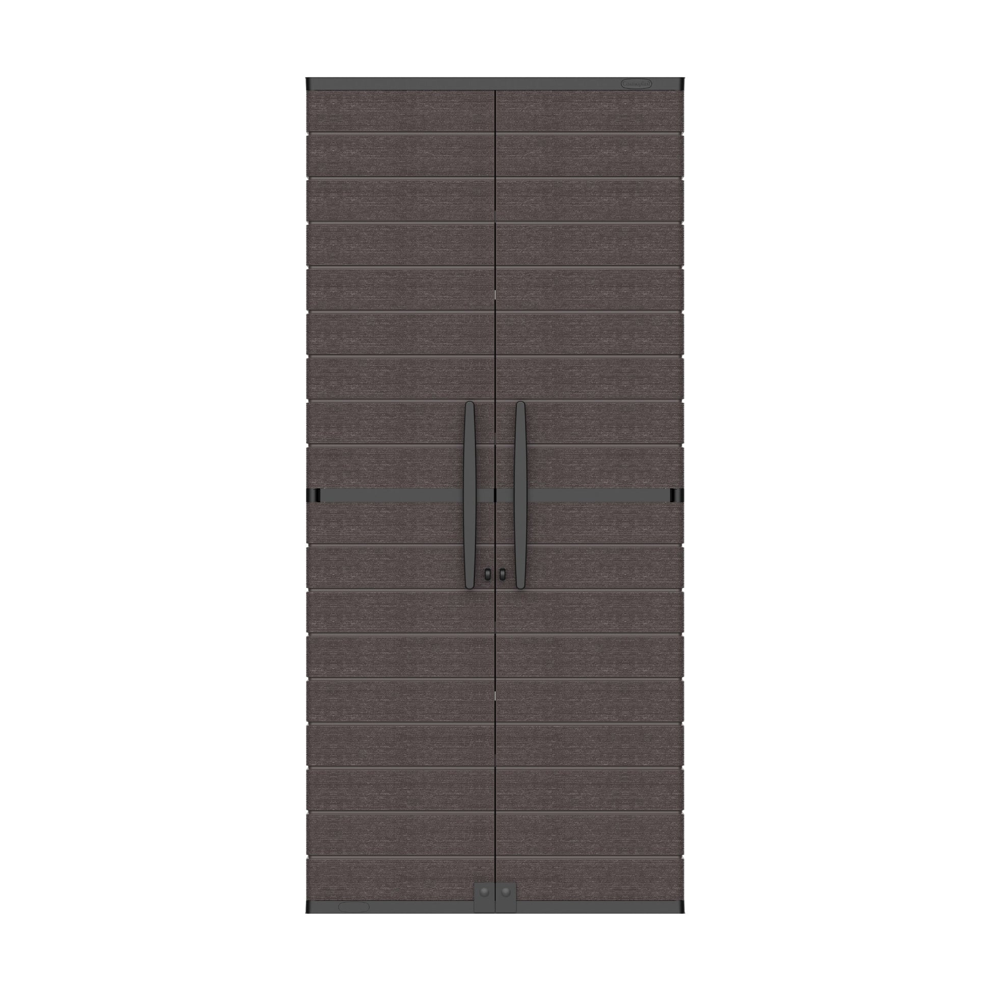 Cedargrain Vertical Storage Tall Cabinet - Cosmoplast Qatar