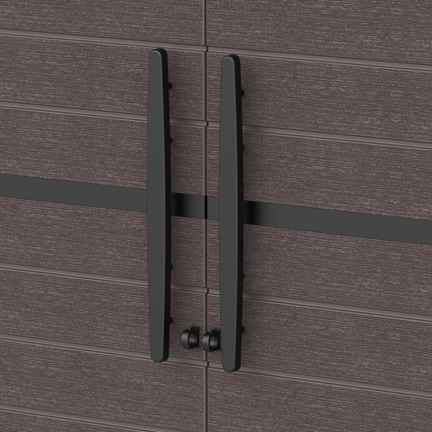 Cedargrain Vertical Storage Tall Cabinet - Cosmoplast Qatar