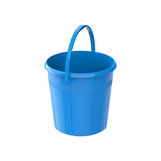 DX 5L Round Plastic Bucket with Handle - Cosmoplast Qatar