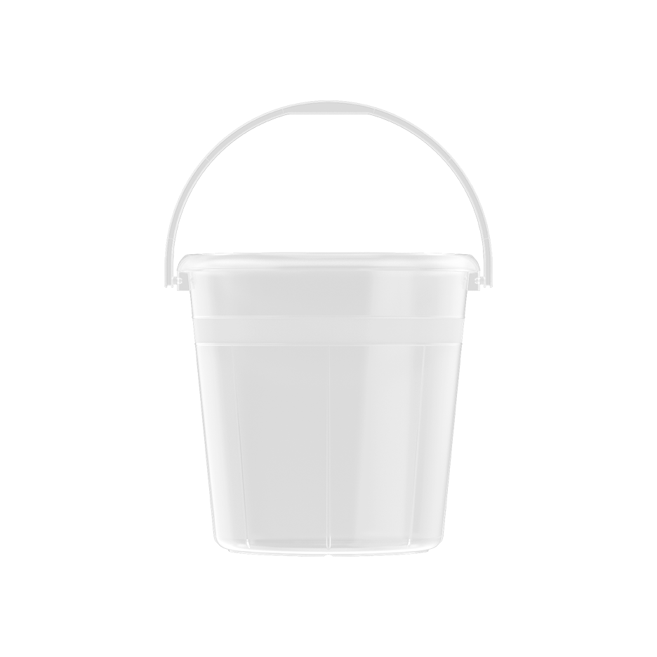 DX 20L Round Plastic Bucket with Handle - Cosmoplast Qatar