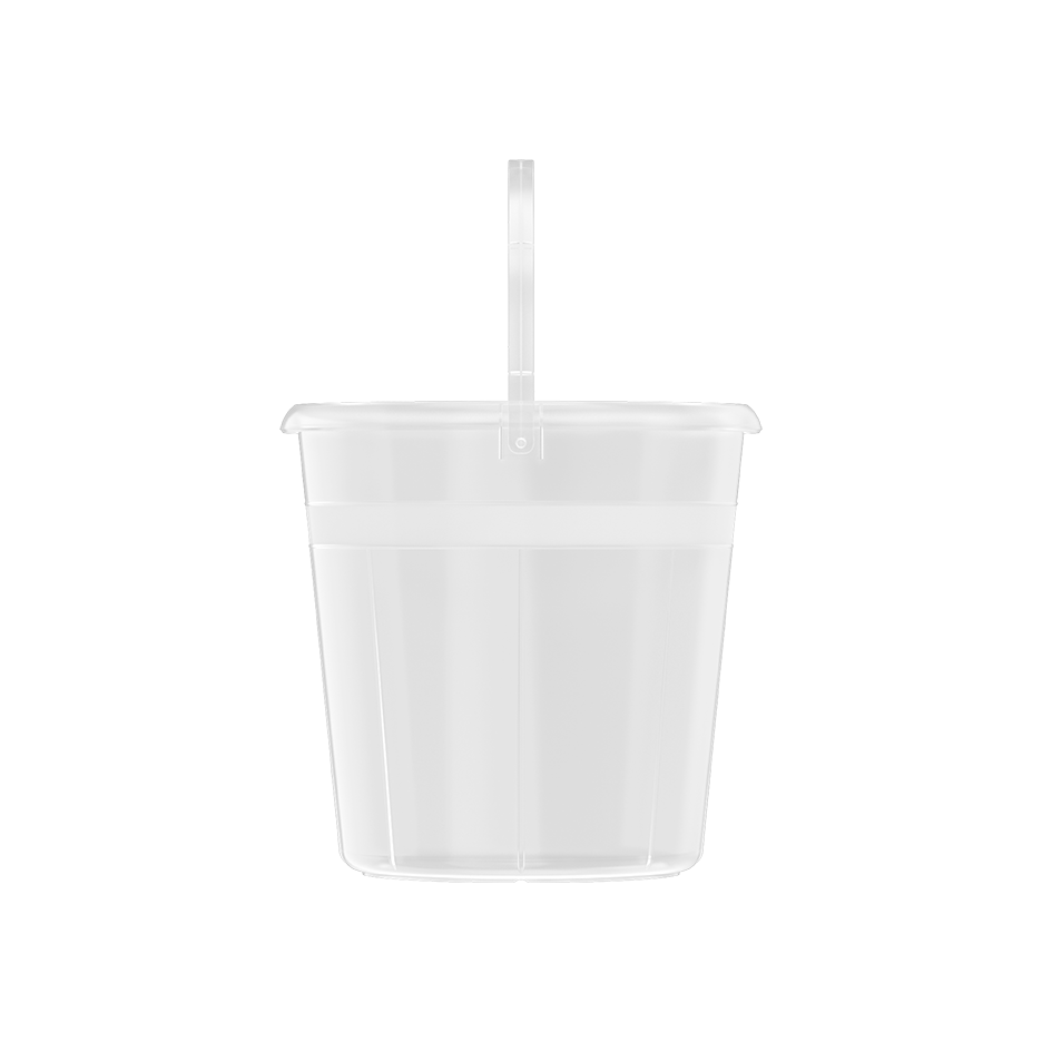 DX 20L Round Plastic Bucket with Handle - Cosmoplast Qatar