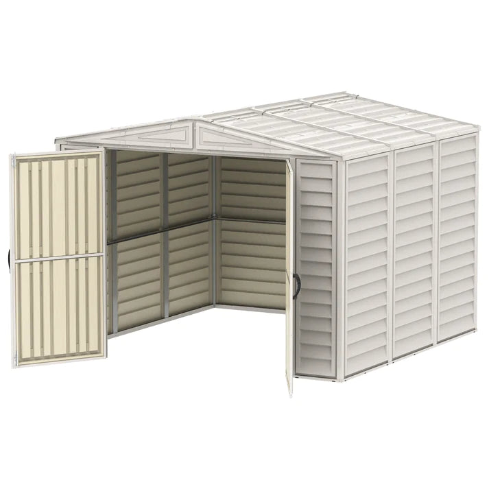 DuraMate 8x8ft Resin Storage Shed