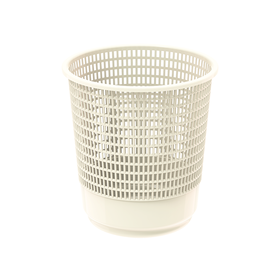 15L Round Waste Paper Basket - Cosmoplast Qatar