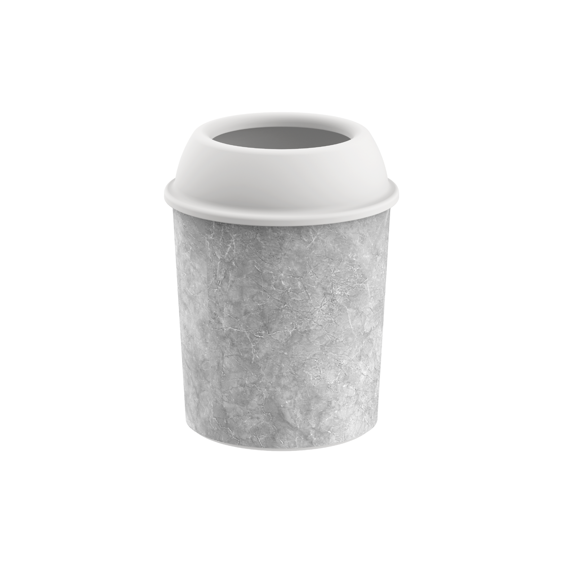 Ceramic 5L Round Dust Bin - Cosmoplast Qatar