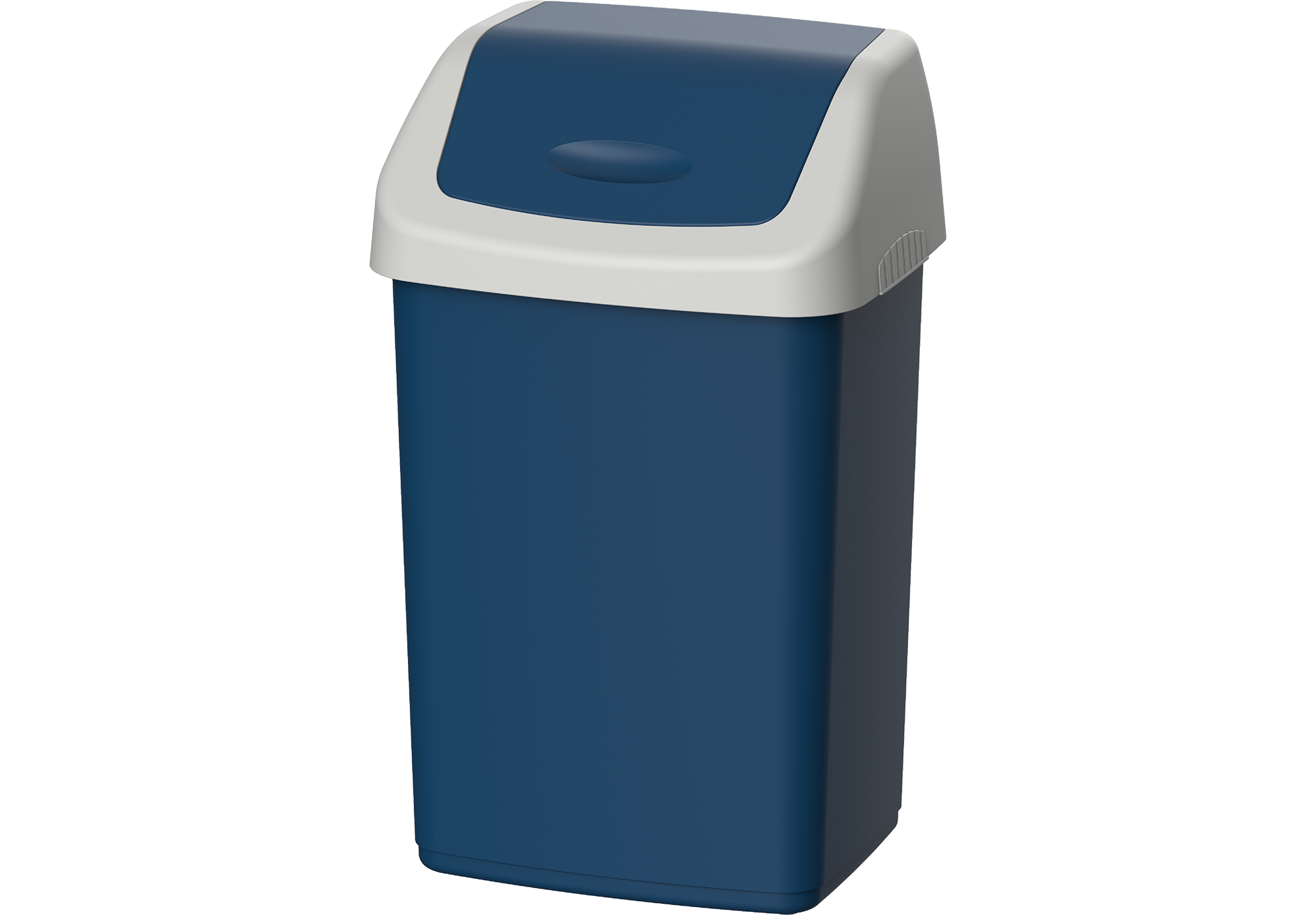 Cosmoplast Plastic Flip Top Waste Bin 40L – Cosmoplast Qatar