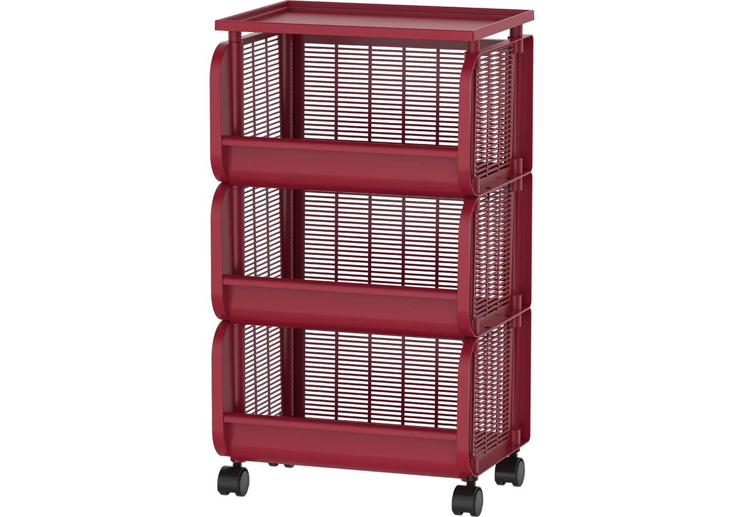 3 Tiers Storage Cart with Wheels