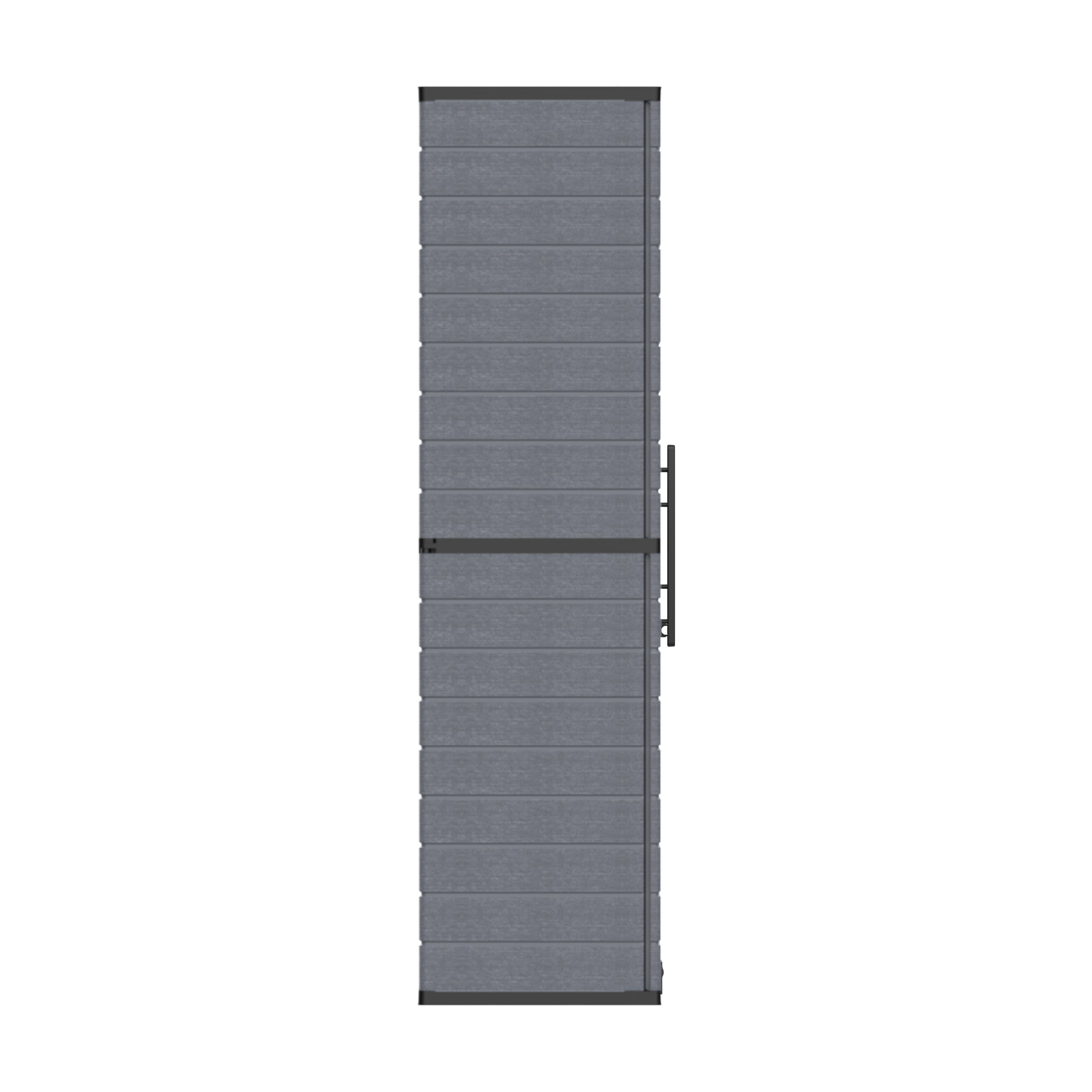 Cedargrain Vertical Storage Tall Cabinet - Cosmoplast Qatar